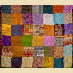 Kavita Silke Patchwork Senget�ppe nr04