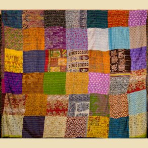 Kavita Silke Patchwork Senget�ppe nr04