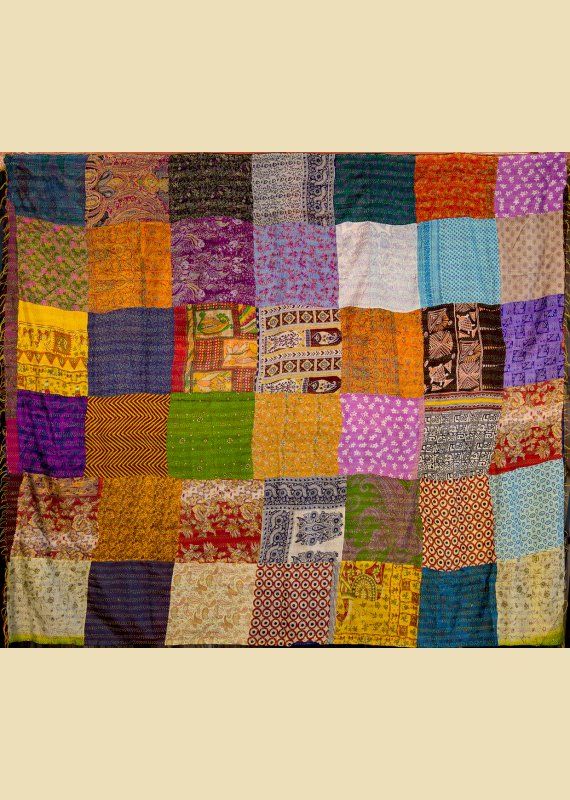 Kavita Silke Patchwork Senget�ppe nr04