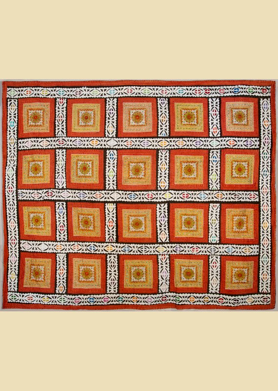 Sangita Senget�ppe med spejle nr06
