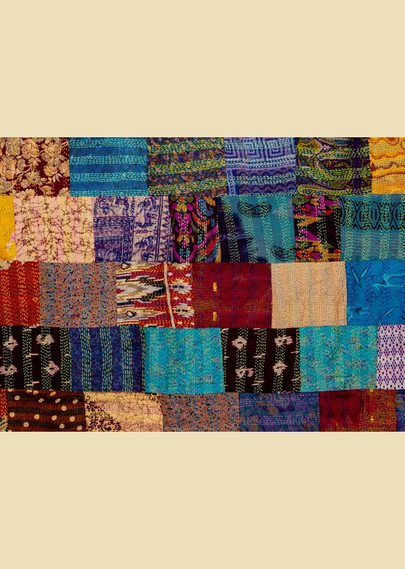 Vandana Patchwork Silke Senget�ppe nr04