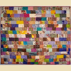 Vandana Patchwork Silke Senget�ppe nr05