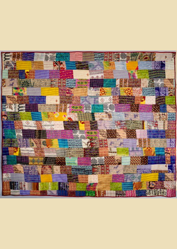 Vandana Patchwork Silke Senget�ppe nr05