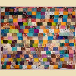 Vandana Patchwork Silke Senget�ppe nr06