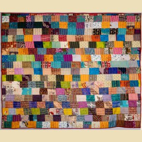 Vandana Patchwork Silke Senget�ppe nr06