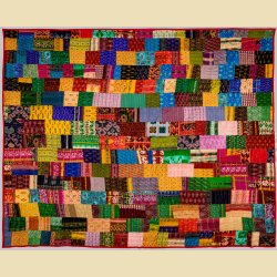 Manju Silke Patchwork Senget�ppe nr 01