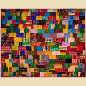 Manju Silke Patchwork Senget�ppe nr 01