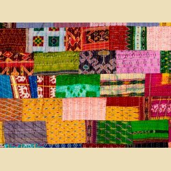 Manju Silke Patchwork Senget�ppe nr 01