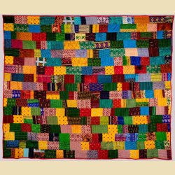 Manju Silke Patchwork Senget�ppe nr 02