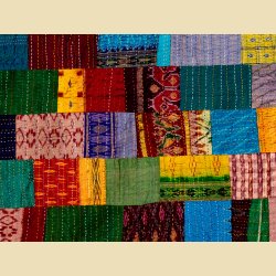 Manju Silke Patchwork Senget�ppe nr 02