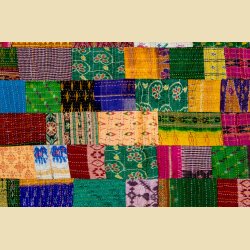 Manju Silke Patchwork Senget�ppe nr 03