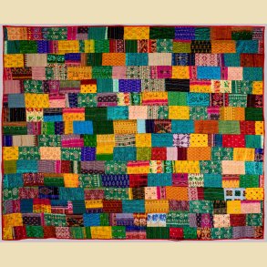 Manju Silke Patchwork Senget�ppe nr 04