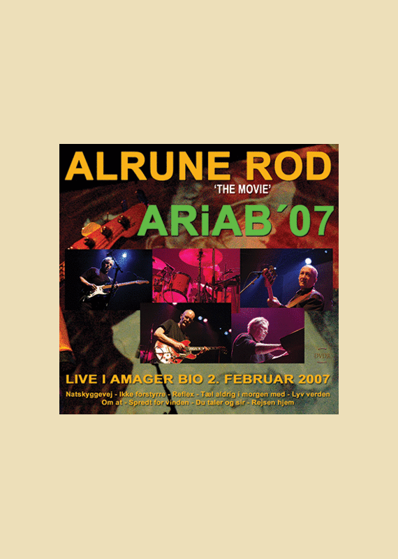 Alrune Rod: Live i Amager Bio 2007 (1 DVD)