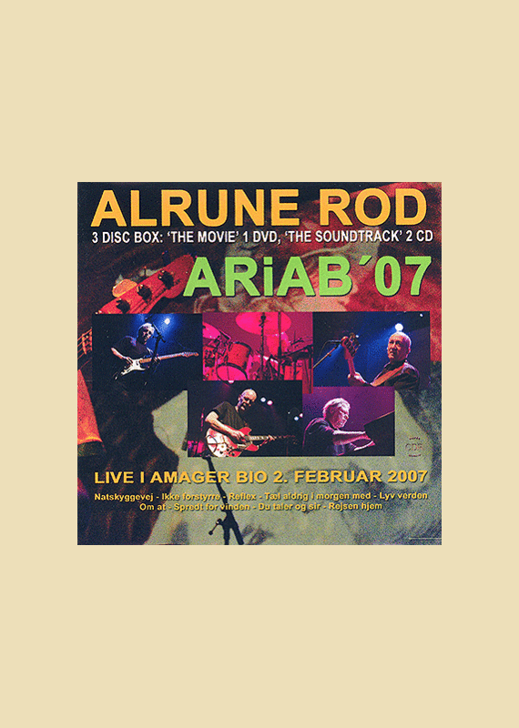 Alrune Rod: Live i Amager Bio 2007 (1 DVD+2 CD)