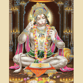 Gudebillede nr pk21 Hanuman
