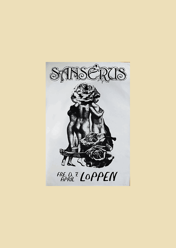 Sanserus Plakat - Fra "Loppen"