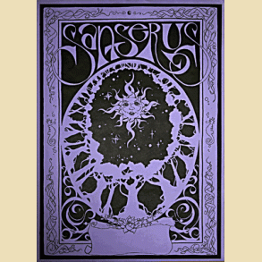 Sanserus Plakat - Lilla