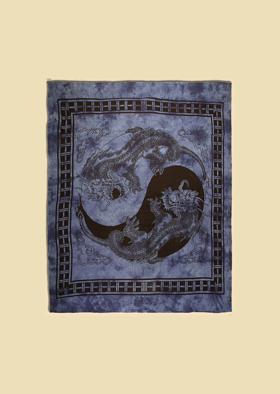 Bomuldst�ppe nr bo03  Celtic Dragon