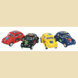SM� VW klassisk "Beetle" FlowerPower