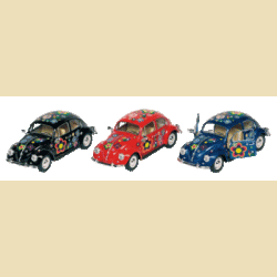 WV klassisk "Beetle" FlowerPower