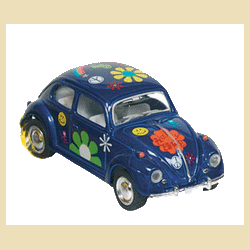 SM� VW klassisk "Beetle" FlowerPower