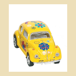 SM� VW klassisk "Beetle" FlowerPower