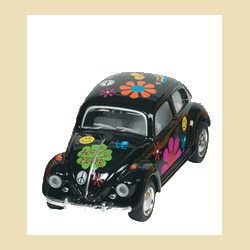 SM� VW klassisk "Beetle" FlowerPower
