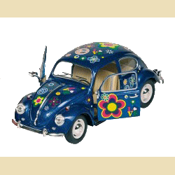 WV klassisk "Beetle" FlowerPower