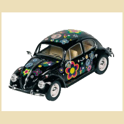 WV klassisk "Beetle" FlowerPower